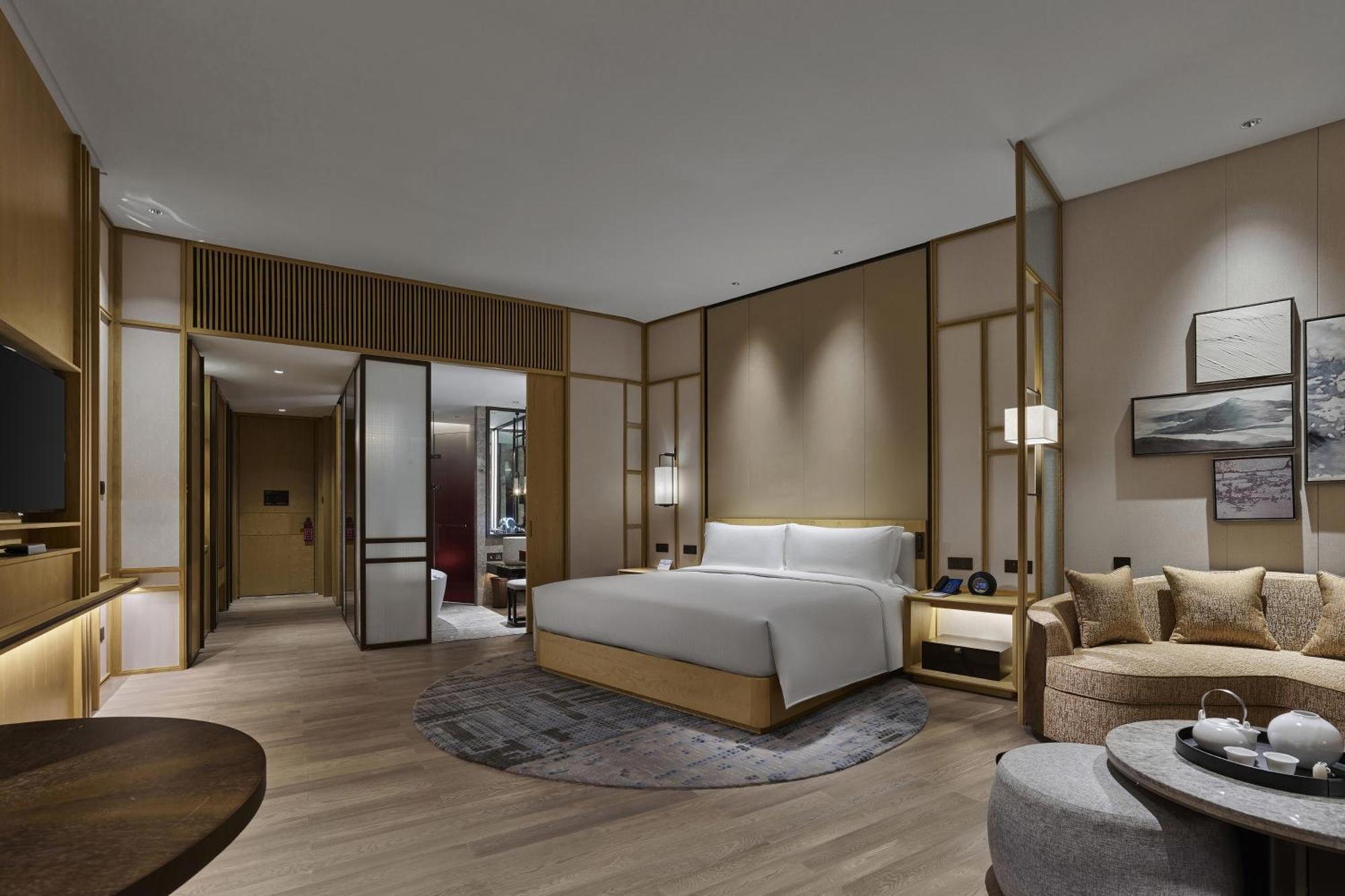 Hilton Suzhou Yinshan Lake Hotell Eksteriør bilde