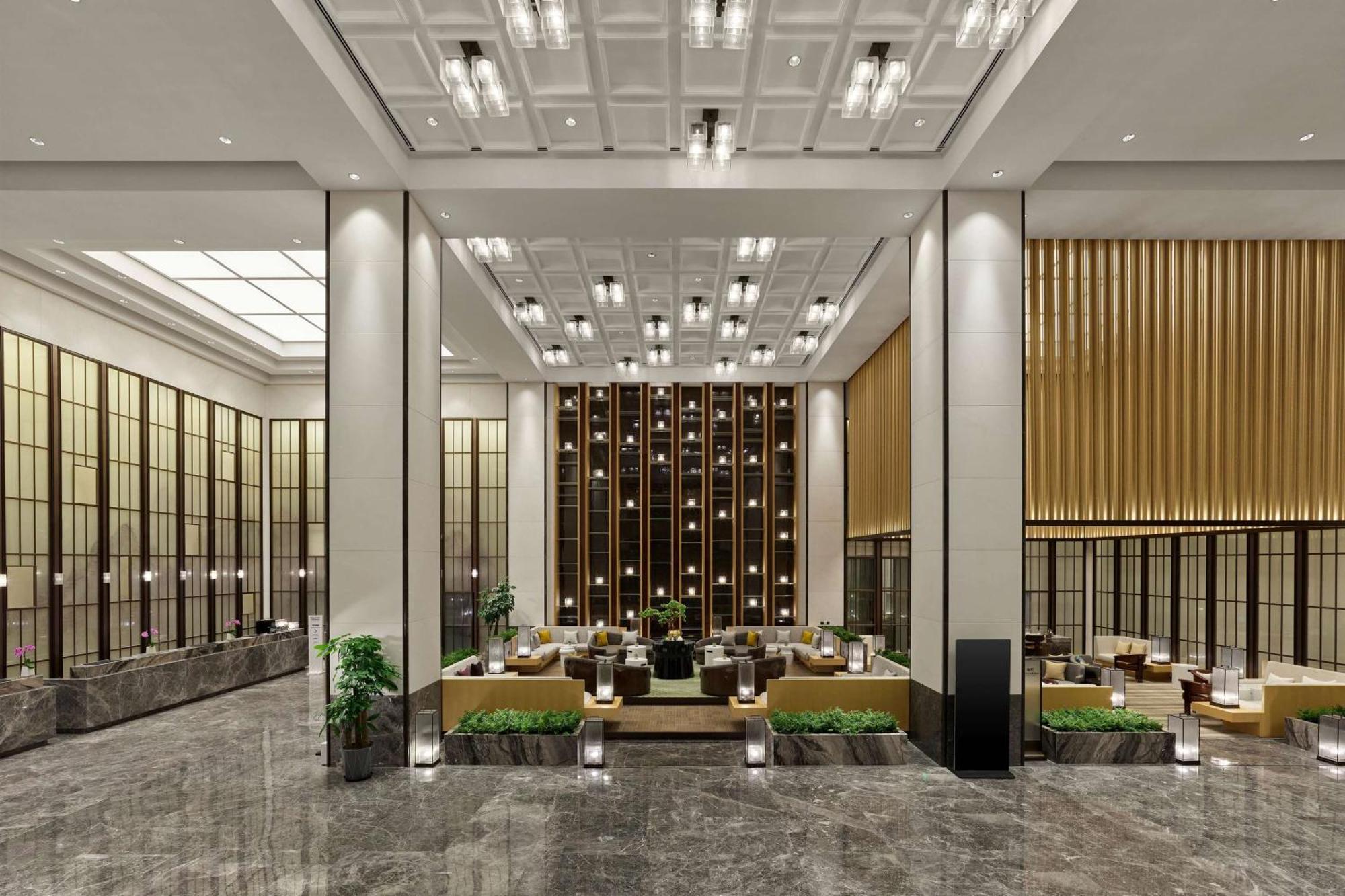 Hilton Suzhou Yinshan Lake Hotell Eksteriør bilde