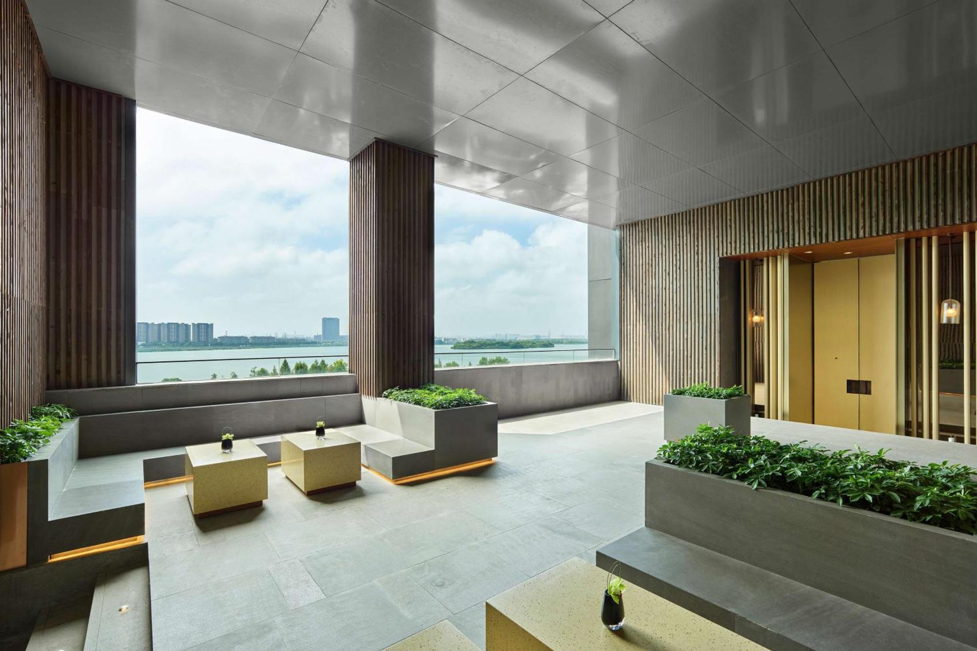 Hilton Suzhou Yinshan Lake Hotell Eksteriør bilde