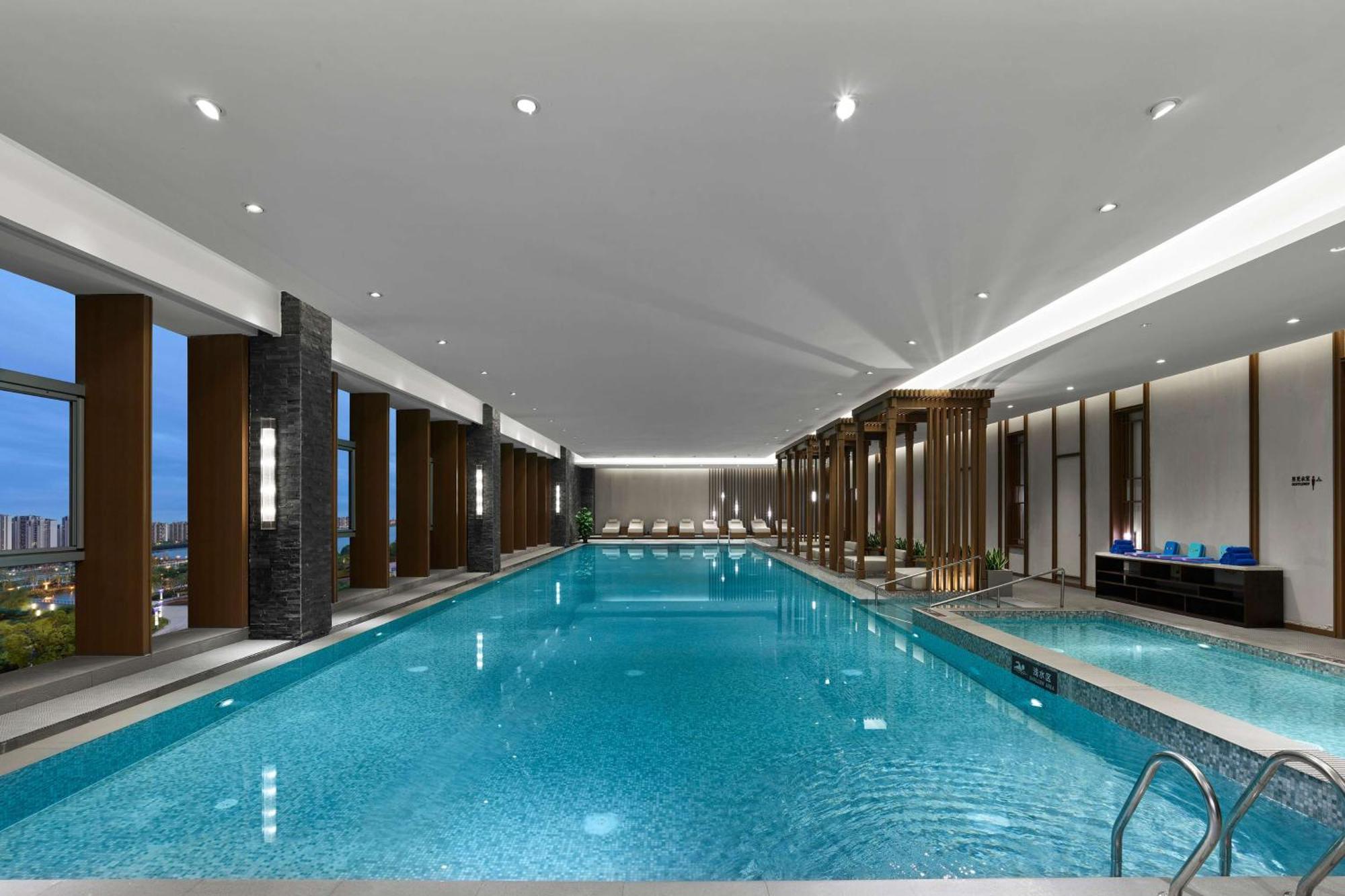 Hilton Suzhou Yinshan Lake Hotell Eksteriør bilde