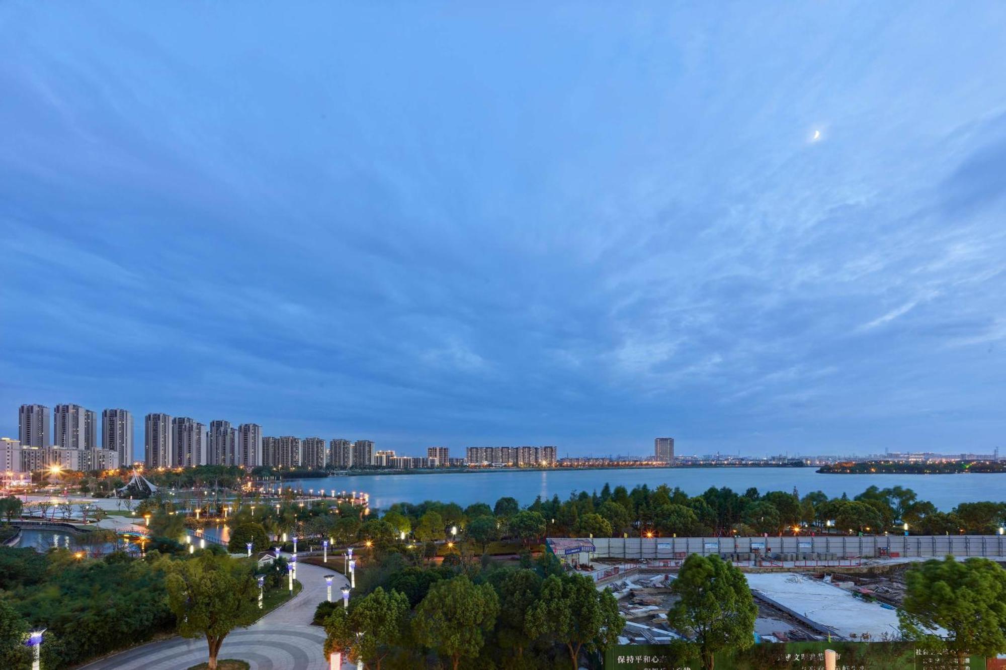 Hilton Suzhou Yinshan Lake Hotell Eksteriør bilde